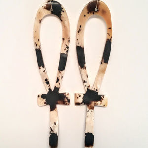 Flagship Exclusive: Statement Ankh Bone Earrings